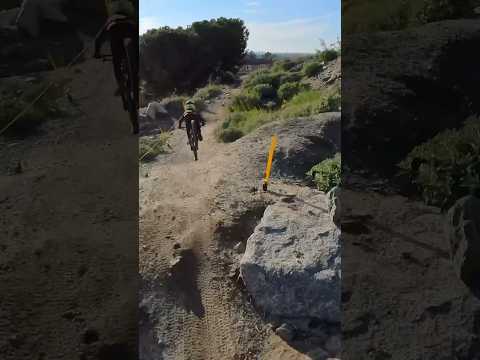Sketchy is Fast 😬💨 #almostcrashed #wildchild #mtb