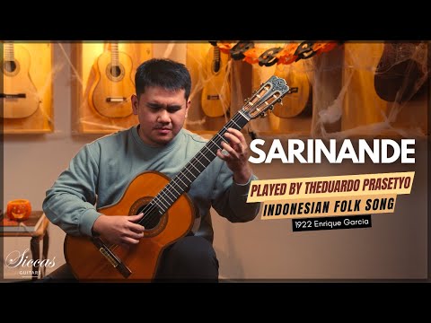 Theduardo Prasetyo plays Indonesian Folk Song "Sarinande" on a 1922 Enrique Garcia Guitar