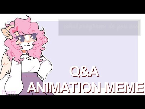 Q&A // animation meme