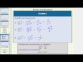 Simplifying Exponents and Fractions