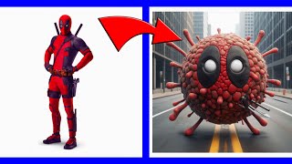 Avengers super heros top 5 shorts 💥😱  (part 1) #marvel #avengers #deadpool #spiderman
