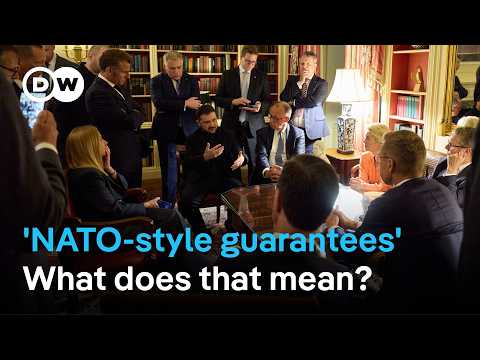 Discussions aber how to proceed with security guarantees for Kyiv | DW News