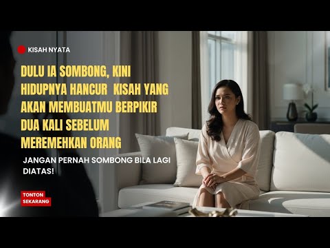 Dulu Sombong Kini Hidupnya Hancur Kisah yang Akan Membuatmu Berpikir Sebelum Meremehkan Orang