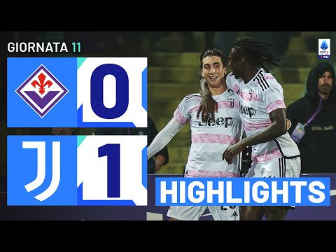 FIORENTINA-JUVENTUS 0-1 | HIGHLIGHTS | 11ª GIORNATA | SERIE A TIM 2023/24