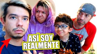 Mi Familia Reacciona a Mi VERDADERA VOZ y Tengo Barba *24Horas Siendo Maduro 2* - VLOG #118