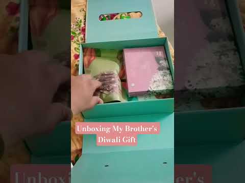 Office Diwali Gifts | Diwali Vibes at the Office | My Brother's Diwali Gift from Office | Gifts