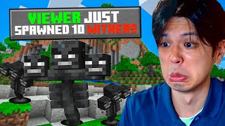 Minecraft But Chat Controls EVERYTHING