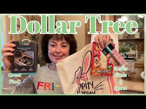 DOLLAR TREE HAUL | GREAT EASTER FINDS AND MORE!