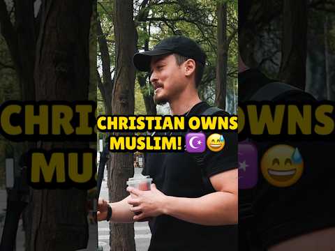MUSLIM GETS OWNED BY CHRISTIAN! 😅☪️❌