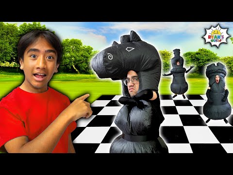 Ryan's EPIC Chess Board Game Surprise!