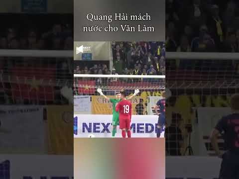 Quang Hải Chỉ Bài Cho Văn Lâm #shorts