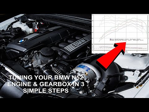 TUNING YOUR BMW N52 ENGINE & GEARBOX IN 2 EASY STEPS!!