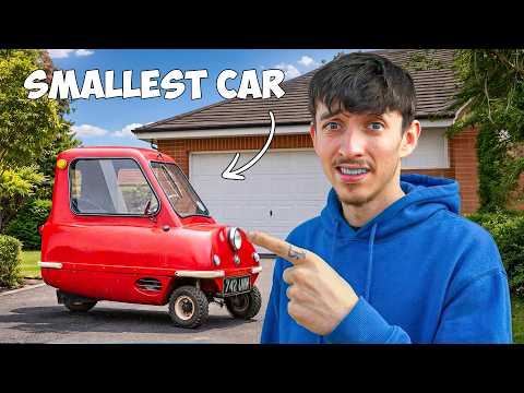 Surviving 24 Hours In World's SMALLEST Car