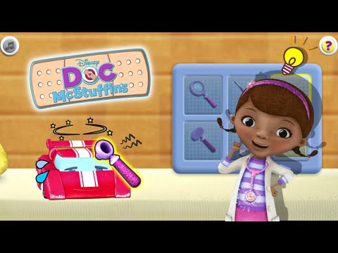 Doc mcstuffins - Clinic for Stuffed animals and toys / Ricardo Racecar is Sick - Disney Junior
