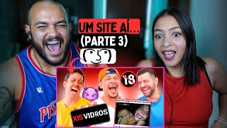 3 HUMORISTAS LENDO TÍTULOS DE UM SITE AÍ… ( ͡° ͜ʖ ͡°)⚠️ (parte 3)  |  React canal Canalha