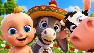 A Mi Burro le Duele la Cabeza + La Vaca Lola 🐴 La Canción de los Boo Boos | Canciones Infantiles