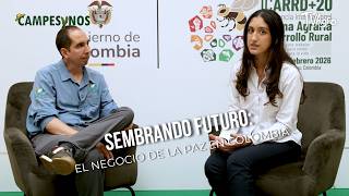 YouTube video thumbnail: Sowing the Future: The Business of Peace in Colombia 