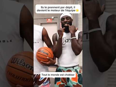 Il leur manque un joueur alors ils prennent un jeune qui va choquer tout le monde 😶 #basketball