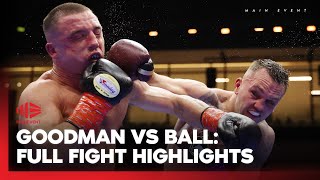 'Absolute cracker!' - Goodman v Ball Fight Highlights 🔥 | DAZN | Fox Sports Australia