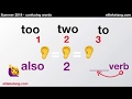 Understanding the Usage of 'To', 'Too', and 'Two'