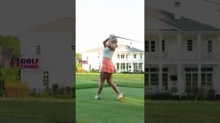 Amazing Golf Swing you need to see | Golf Girl awesome swing | Golf shorts |