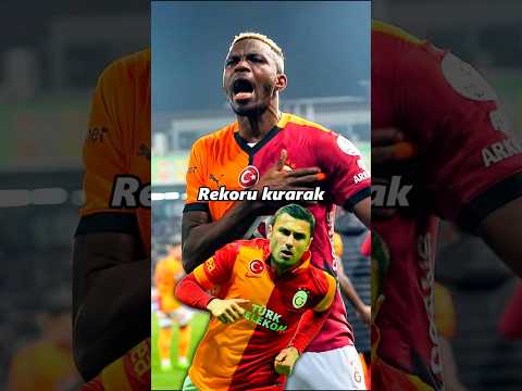 Osimhen Burak Yılmaz'ın rekorunu kırdı #shorts #futbol #osimhen
