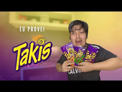 Eu provei TAKIS o salgadinho mais apimentado do mundo! 🥵