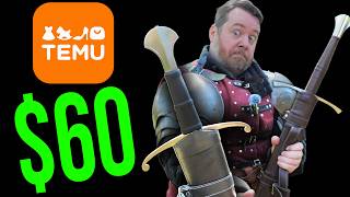 These TEMU swords BROKE me! - this is crazy!