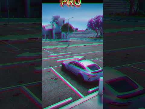 NOOB VS PRO AND HACKER Parking #shorts #gta5 #automobile #drift #fivem