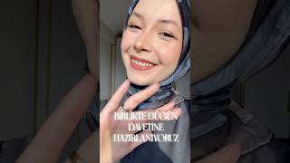 Benimle hazırlanın🥰 Kullandığım ürünler videoda 😉😉 #makeup #youtubeshorts #makeuptutorial