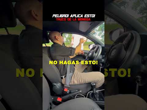 Peligro en los semáforos!! Truco de la moneda!