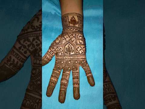 so 😍amazing ||Beautiful mehndi design|| #viralshorts #ytshorts #youtubefeed #mehndi #fypシ #henna