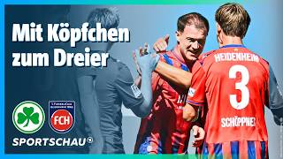 SpVgg Greuther Fürth - 1. FC Heidenheim Highlights 2. Bundesliga, 4. Spieltag | Sportschau