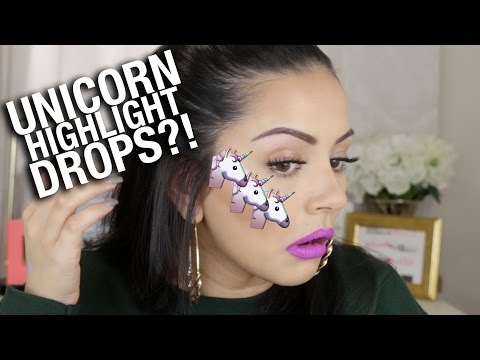 TESTING OUT UNICORN HIGHLIGHT DROPS ????