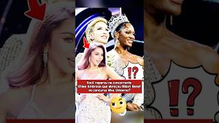 Você reparou na concorrente Khleo Ambrose, que abraçou Midori Monet no concurso Miss Universo?