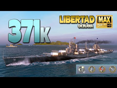 Battleship Libertad  Hero of the north flank   World of Warships