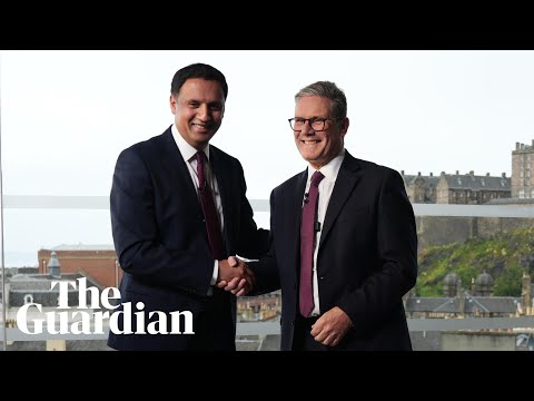 Starmer says Labour will 'deliver for Scotland' as he arrives in Edinburgh to begin UK tour