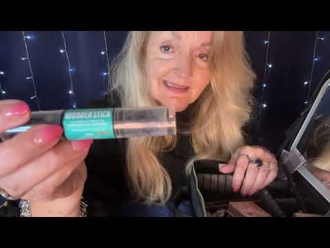 ASMR What's in My New Makeup Bag