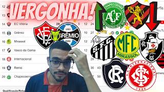 🤬QUE VERGONHA : CHAPE SUPERA SPORT DE 2025 ! VITÓRIA X GRÊMIO | SÉRIE A : INTER, MIRASSOL, REMO