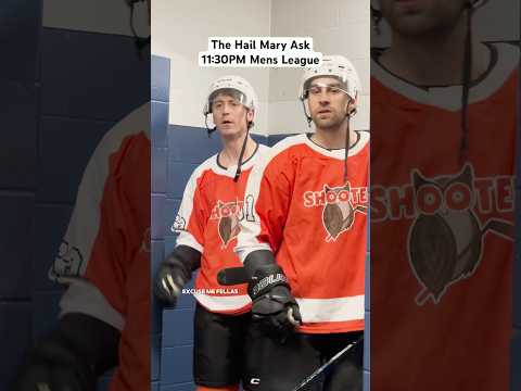 Men’s league hockey team needs reinforcements 🏒🥅 #hockey #mensleague
