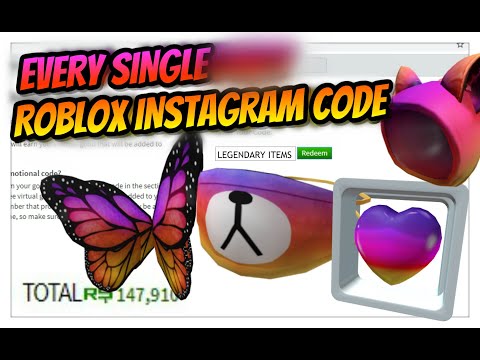 Roblox Instagram Promo Code 07 2021 - roblox instagram items