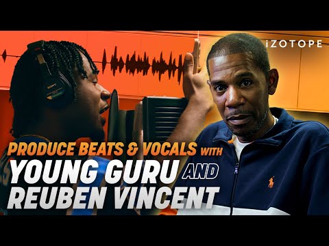 Legendary engineer Young Guru & rising star Reuben Vincent make a song with Music Production Suite 6