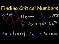 Critical Numbers and Derivatives