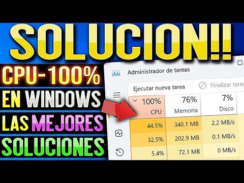 (SOLUCION) USO de CPU al 100% en Windows 10/11 | SIN PROGRAMAS - 2024