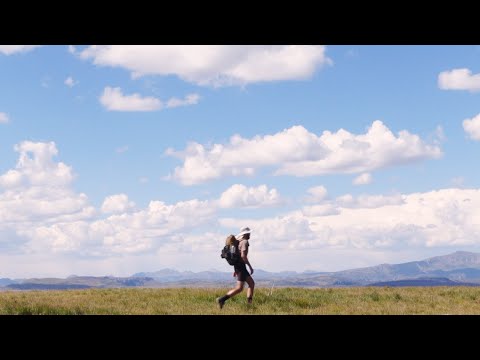 hiking from one place to another