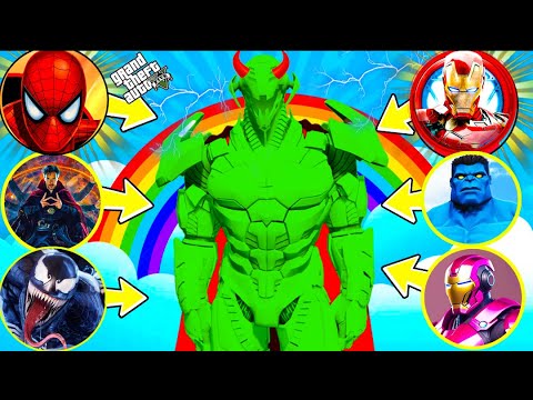 FRANKLIN Upgrading TO THE STRONGEST HULKBUSTER in GTA 5 | GTA5 AVENGERS