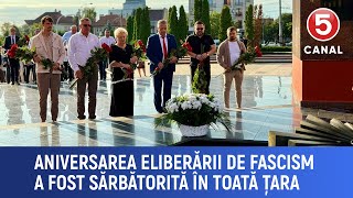 Aniversarea eliberării de fascism a fost sărbătorită în toată țara