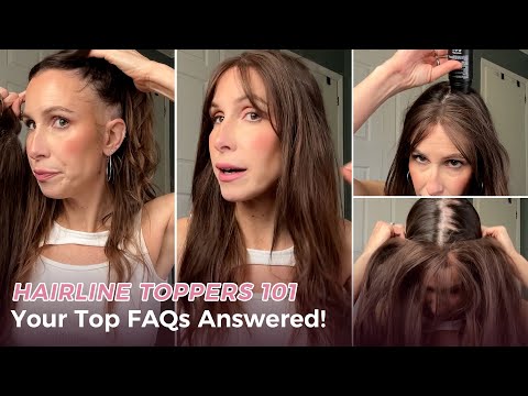 Hairline Toppers 101: Your Top FAQs Answered! | UniWigs Harper