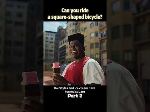 Can you ride a square-shaped bicycle?