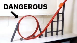 Why roller coaster loops AREN'T perfect circles...